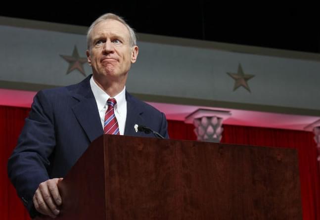 Illinois Governor Bruce Rauner.