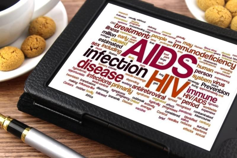 AIDS HIV word cloud