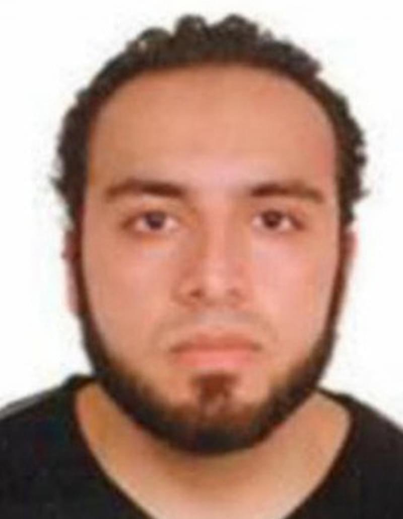 This undated photo provided by the FBI shows Ahmad Khan Rahami, wanted for questioning in the bombings that rocked a New York City neighborhood and a New Jersey shore town was taken into custody Monday, Sept. 19, 2016, after a shootout with police in