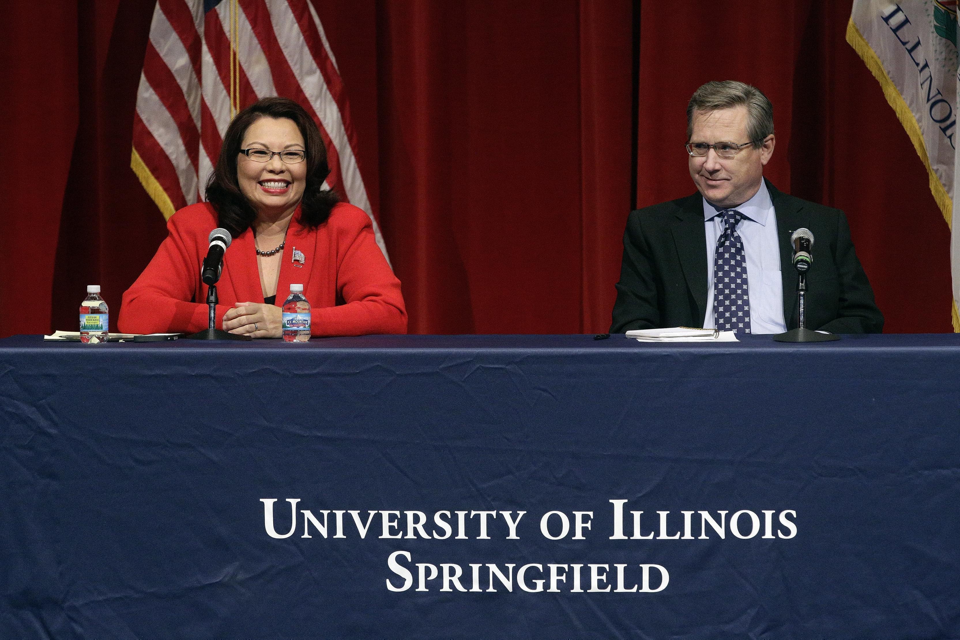 Mark Kirk and Tammy Duckworth