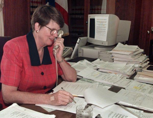 Former U.S. Attorney General Janet Reno, in a 1998 file photo. 