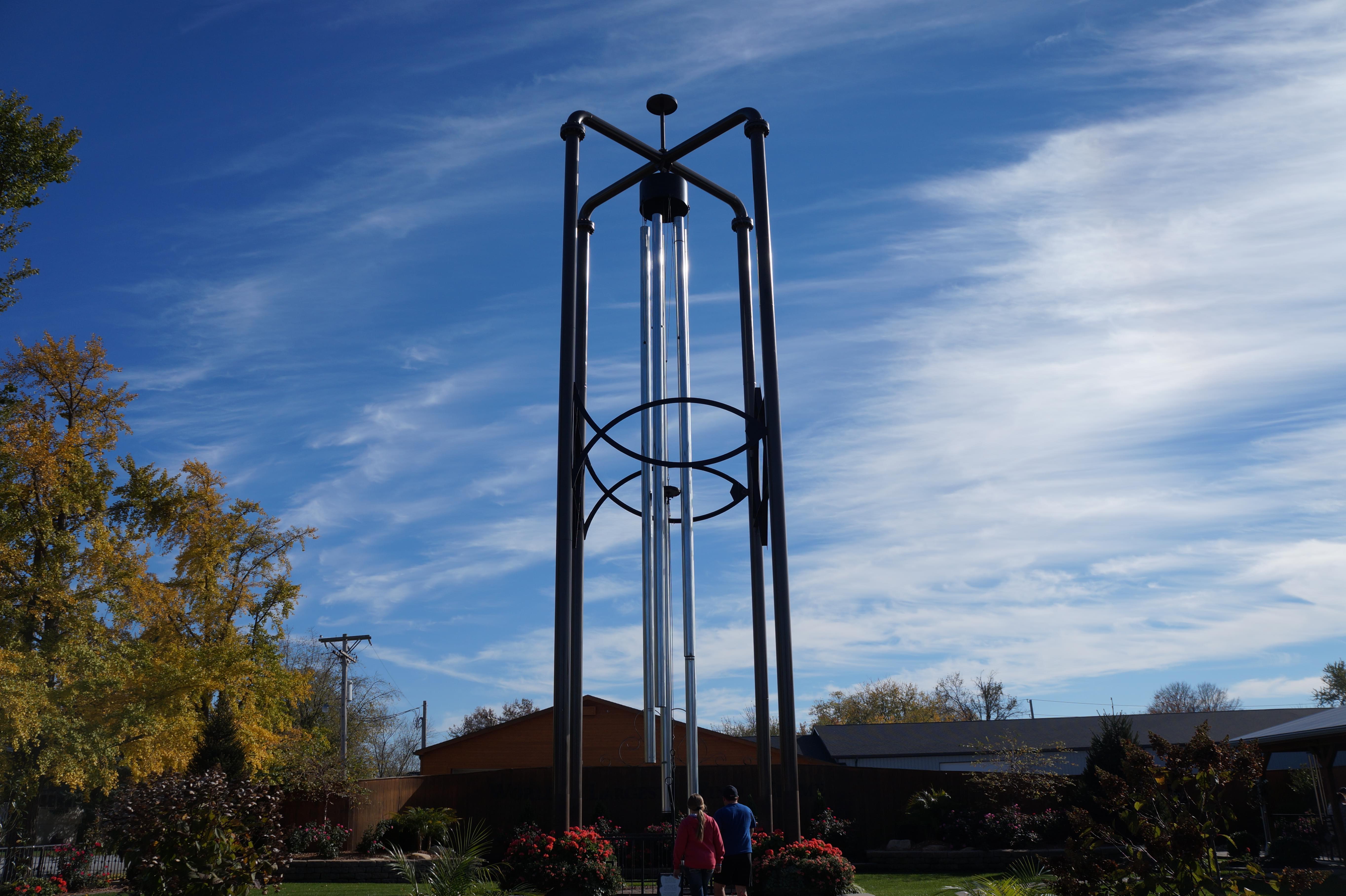 World's Largest Wind Chime in Casey, Illinois