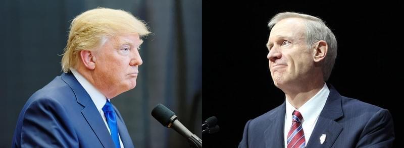 Donald Trump and Bruce Rauner were part of some of 2016's biggest stories for Illinois Issues.