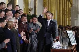 President Obama and Chicago Cubs