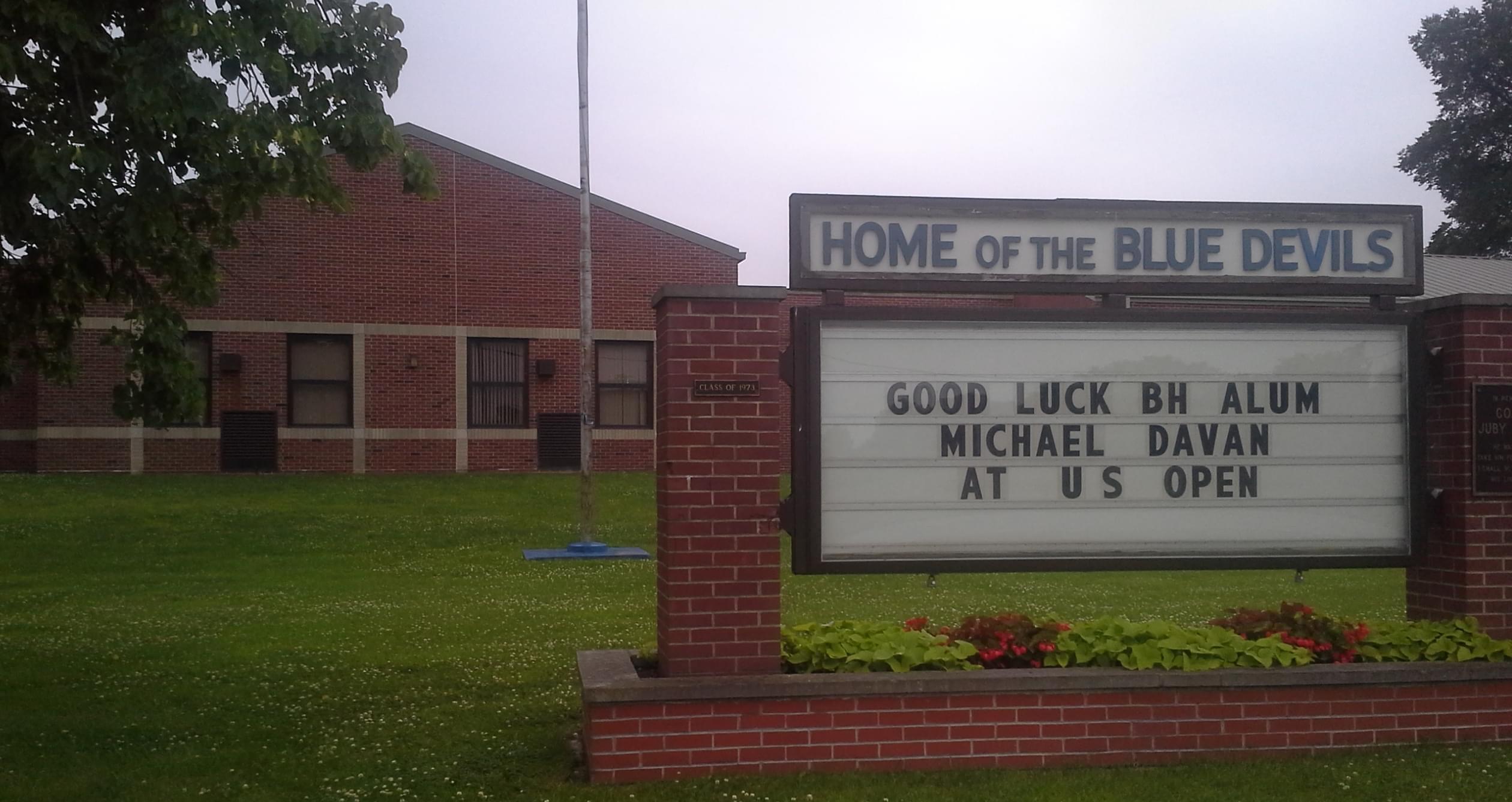 Bismarck-Henning High School in Bismarck.