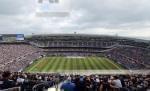 The Chicago Bears play the Detroit Lions at Soldier Field in Chicago.