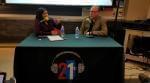Niala Boodhoo speaking to Jay Rosen
