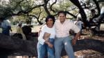 Dinesh Sabu's parents, Susheela and Dwarka