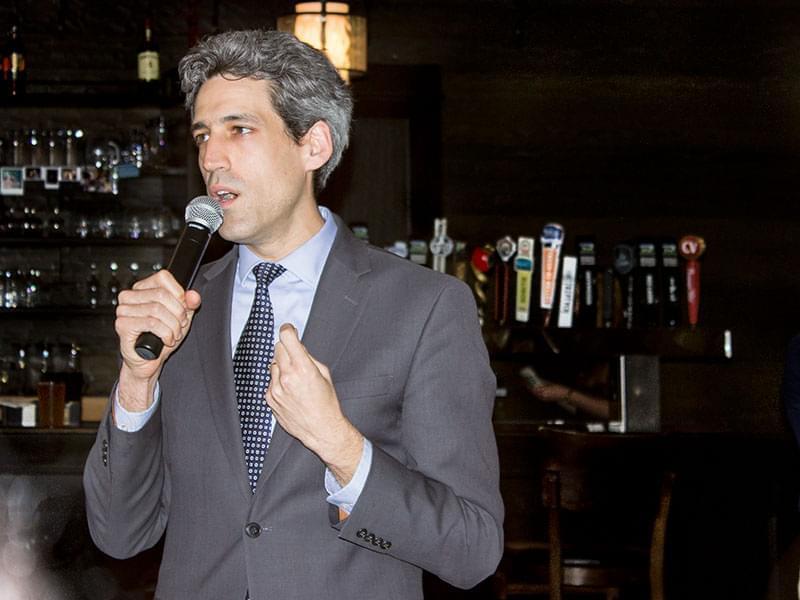 State Senator Daniel Biss of Evanston