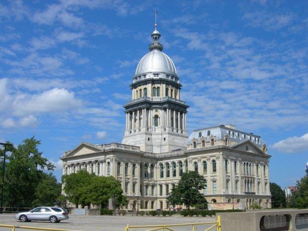 The Illinois Statehouse in Springfield.