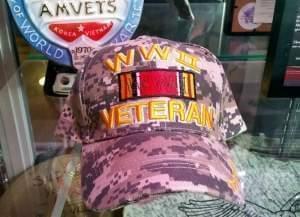 A World War II Veteran hat.