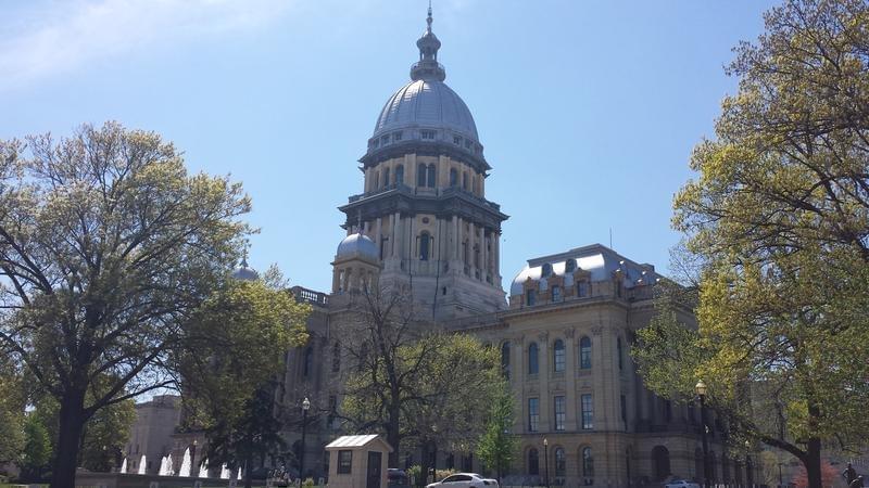 The Illinois Statehouse in Springfield.