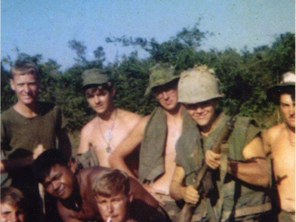 A group of soldiers in Vietnam