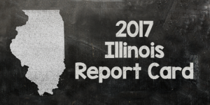 Illinois Report Card logo.