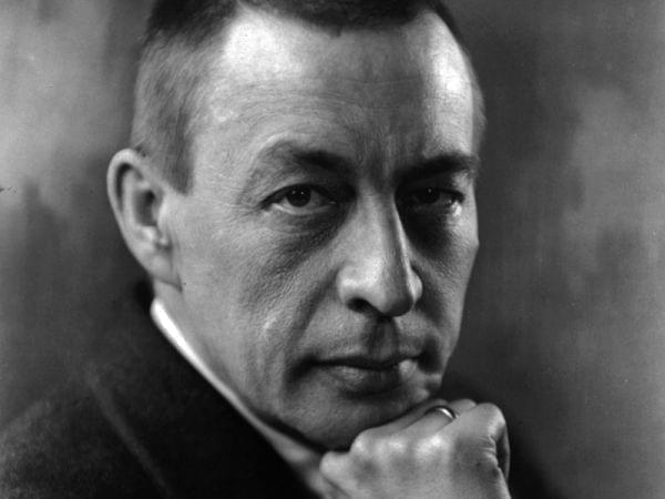 Rachmaninoff in 1921, photographed by Kubey Rembrandt.