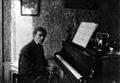 Ravel at the piano