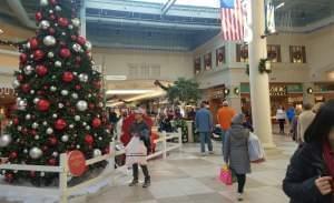 Shoppers at Market Place Shopping Center in Champaign, on Black Friday 2017.