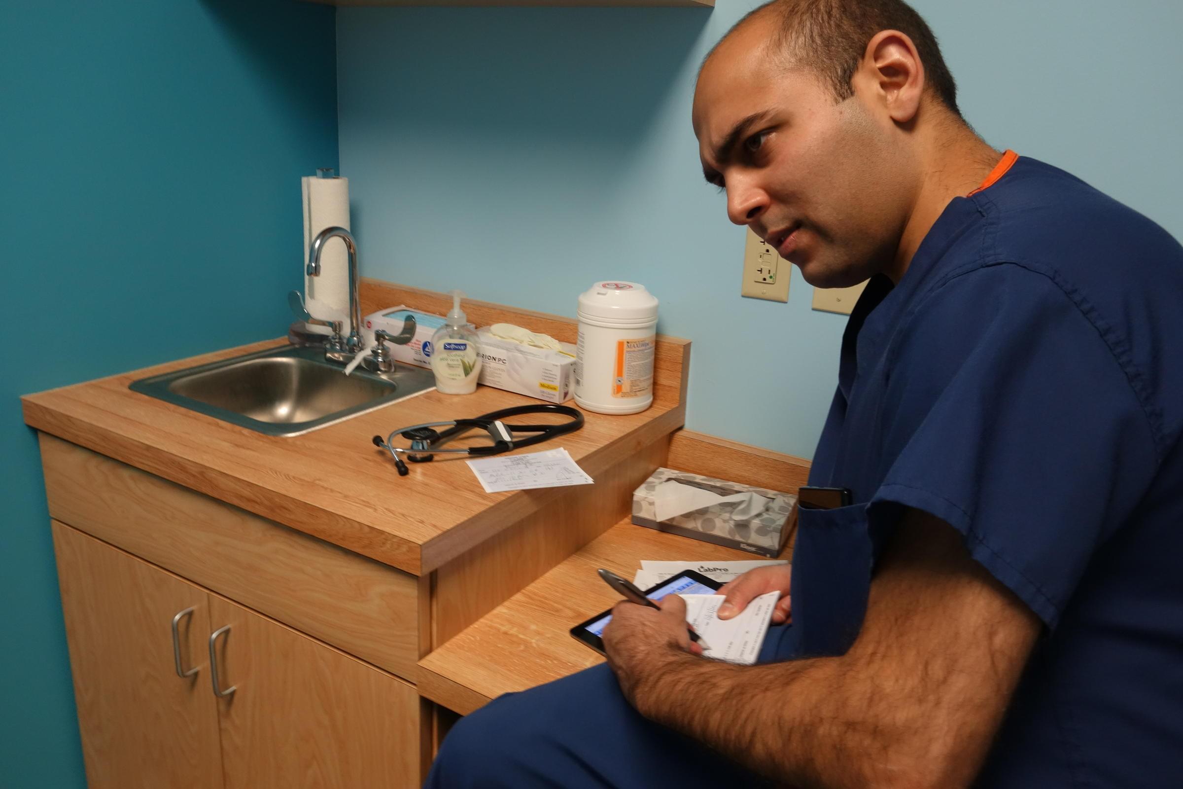Dr. Jay Joshi's patients use telemedicine to compliment patients' opioid addiction treatment.