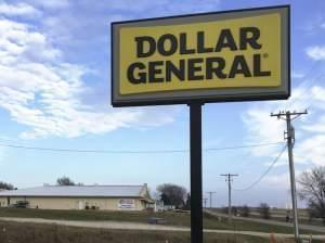 The Dollar General in Moville, Iowa