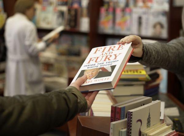 Customer buying book Fire and Fury