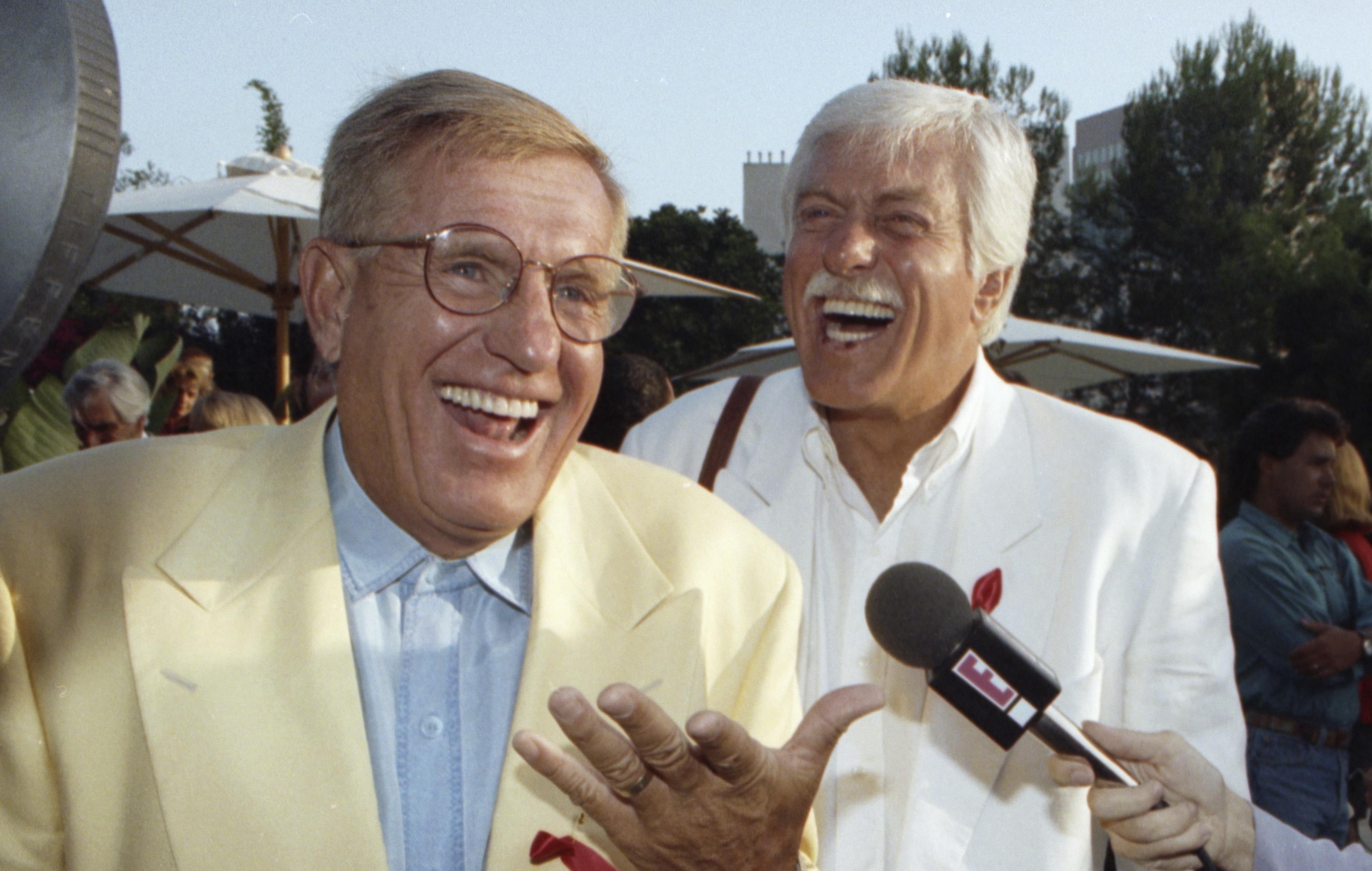 Jerry Van Dyke and brother Dick Van Dyke in 1992.