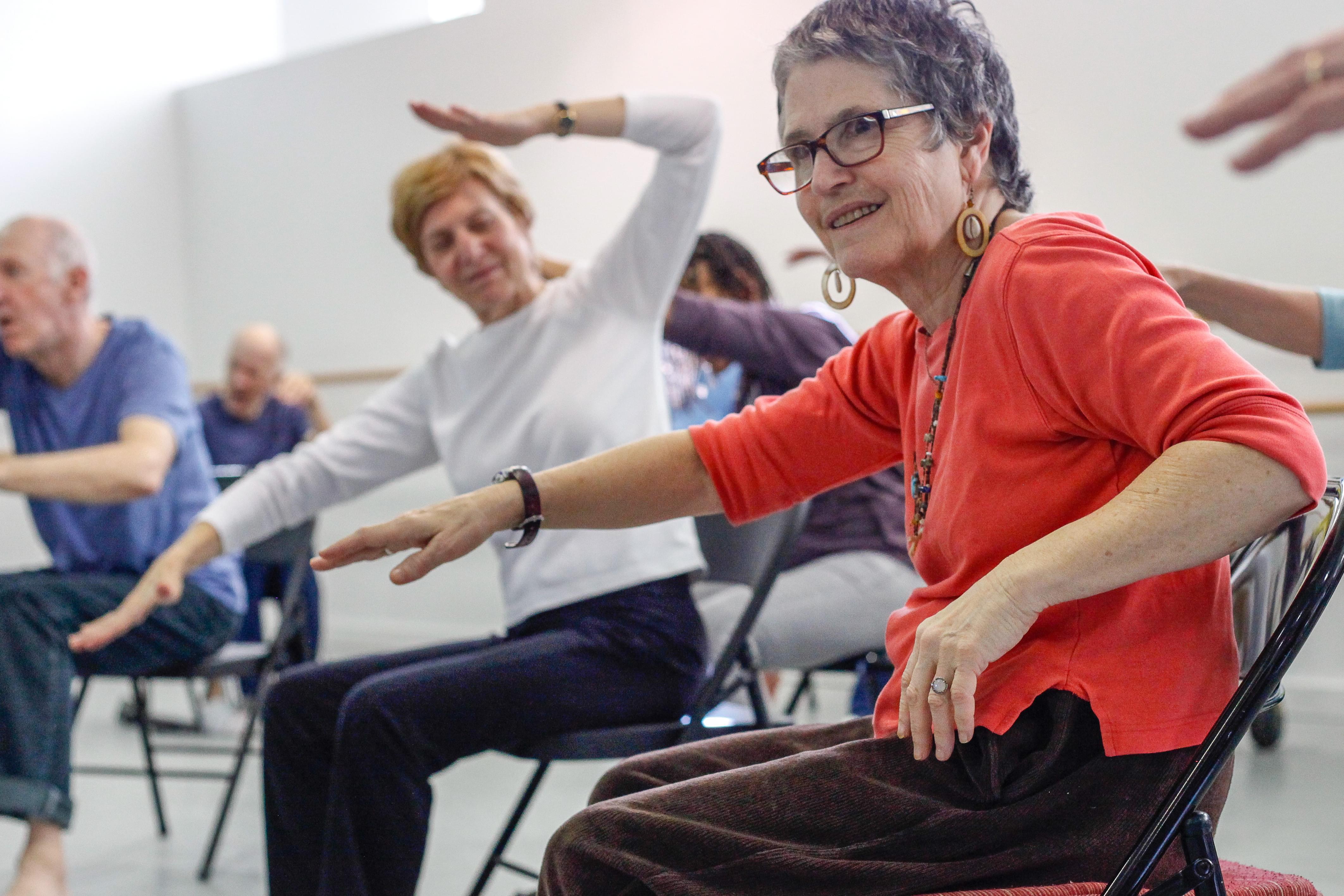The Mark Morris Dance Group offers classes to people with Parkinson’s disease in 100 communities around the world, including right here in Champaign-Urbana.