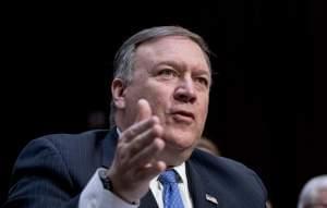 Newly appointed Secretary of State Mike Pompeo, who is leaving his post as CIA Director to take the job.