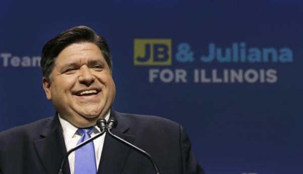 Democratic gubernatorial candidate J.B. Pritzker smiles after winning the Democratic gubernatorial primary over a field of five others, Tuesday, March 20, 2018, in Chicago.