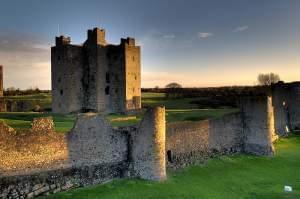 Remains of the 12th-century Trim Castle in County Meath, the largest Norman castle in Ireland