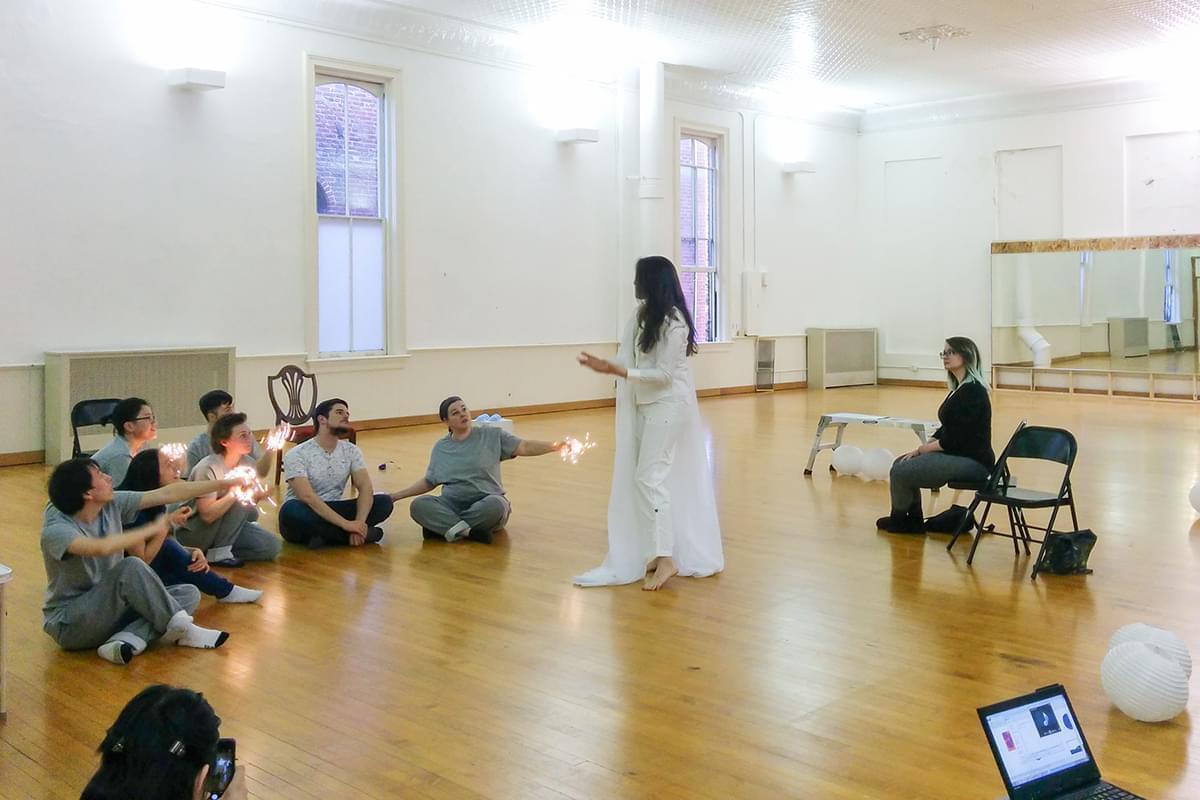 Quantum Voyages theater piece
