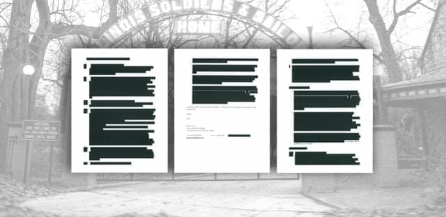 Gov. Bruce Rauner's administration sent many redacted emails to lawmakers investigating repeated Legionnaire's disease outbreaks at the Illinois Veterans Home in Quincy.