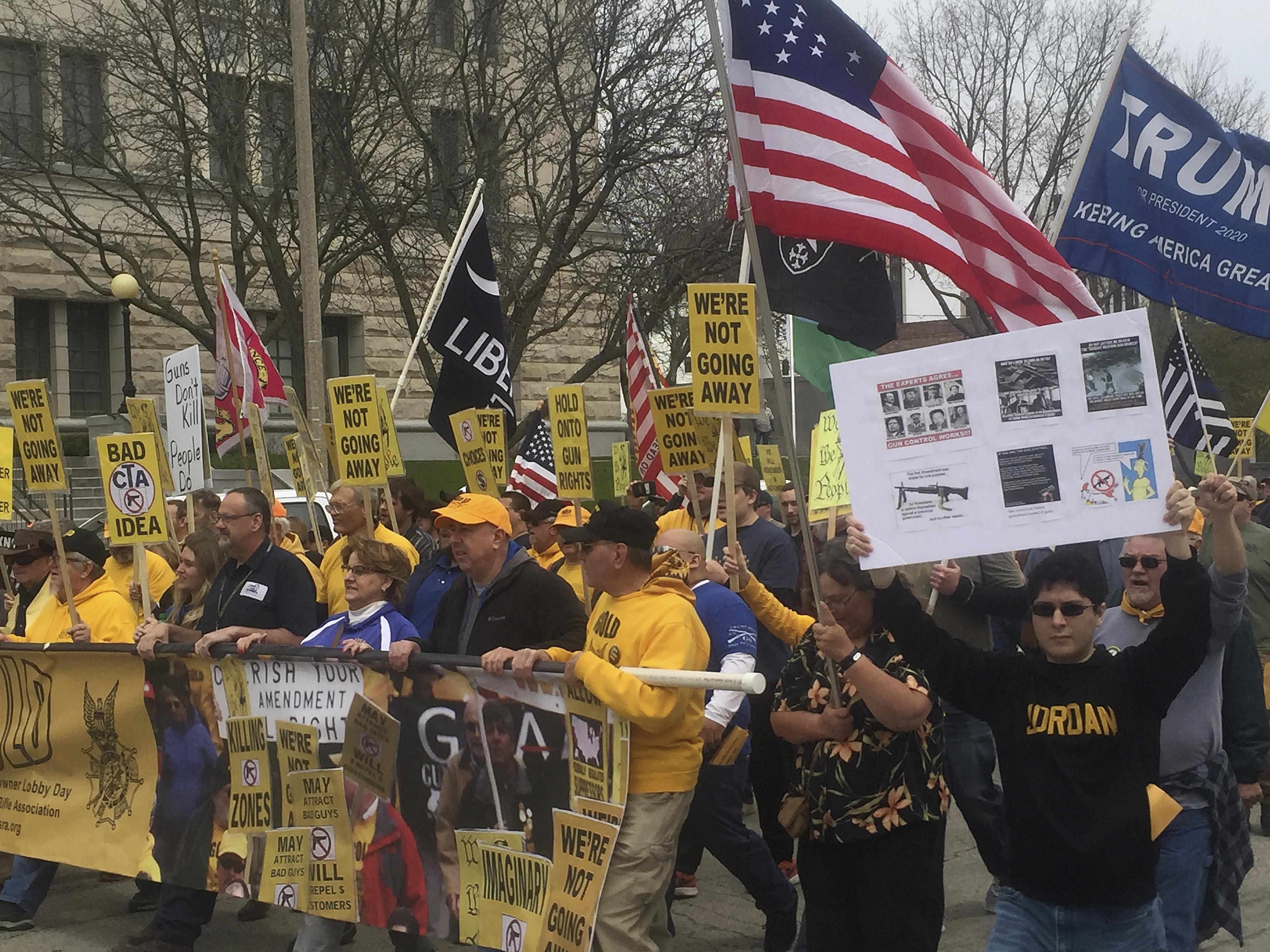 Gun rally in Illinois