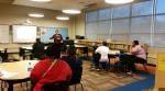 Teachers receiving trauma training
