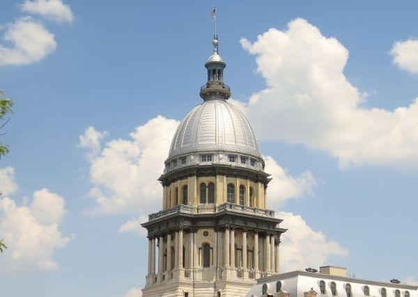 The Illinois State Capitol Building in Springfield.