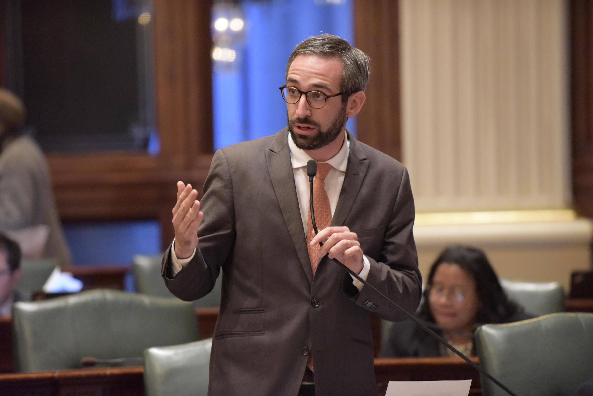 State Rep. Will Guzzardi, a Chicago Democrat, sponsored legislation to extend the Human Rights Act to cover small businesses.