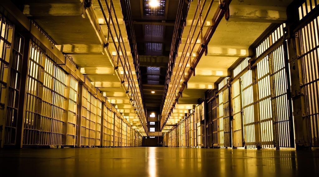 Photo illustration taken inside Alcatraz prison in 2009. Students at the U of I are working to create virtual scenarios to help formerly incarcerated people adapt to life outside prison.