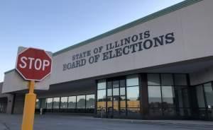 The Springfield offices of the Illinois State Board of Elections on July 13, 2018.