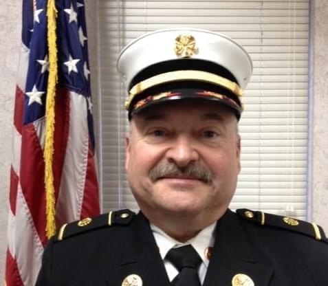 Newly appointed Urbana Fire Chief Chuck Lauss