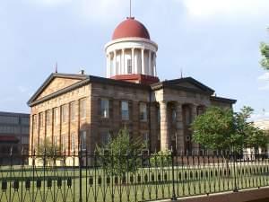 Old State Capital building in Springfield