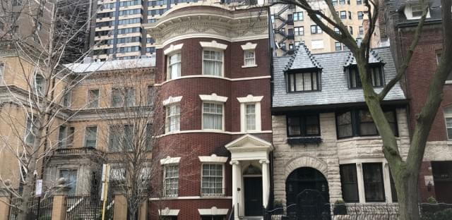 Illinois Gov. JB Pritzker and his wife, First Lady MK Pritzker, purchased a tan mansion and red brick home more than a decade ago in Chicago's upscale Gold Coast neighborhood.