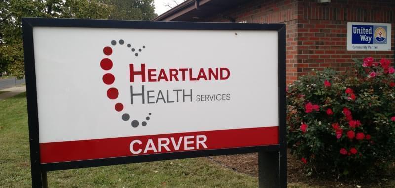 The Carver office of Heartland Health Services is located on W. John Gwynn Jr. Ave. in Peoria.