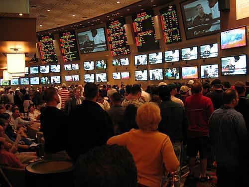 A sports betting screen with odds.