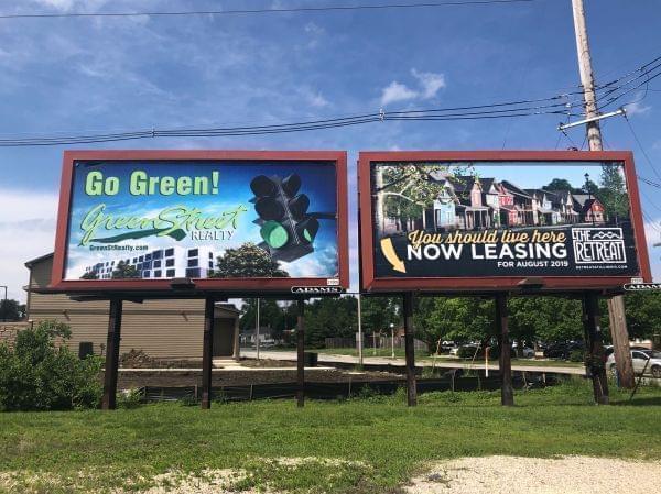 Billboards for apartments 