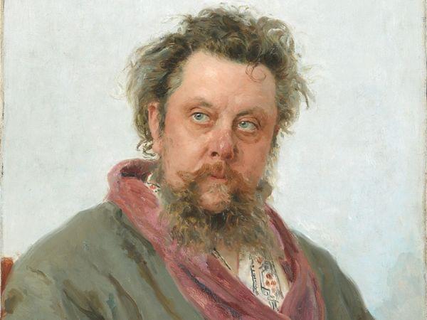 Painting of Modeste Mussorgsky 