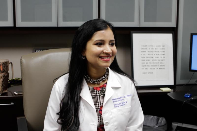 Deepa Halaharvi is a breast cancer surgeon at Ohio Health.