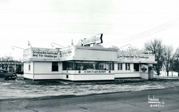 Gus and Edith Belt opened the first location at Main Street and Virginia Avenue in Normal in 1934. Their family sold the company in 1969.
