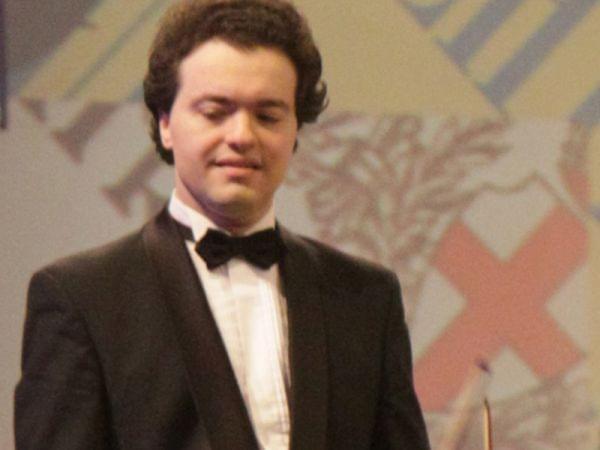 Evgeny Kissin at a concert with Israel Philharmonic Orchestra in Tel Aviv in 2011. 