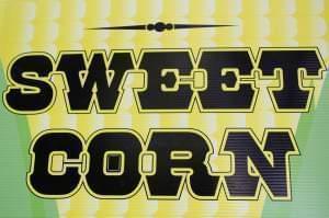 At the Iowa State Fair, there's free sweet corn on the last Friday.