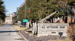 The Illinois Veterans Home in Quincy in December 2017. 