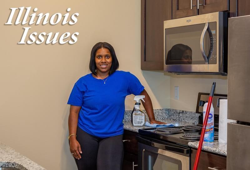 Jemiyah Beard is the owner of Mary's Master Cleaning Services in Champaign.